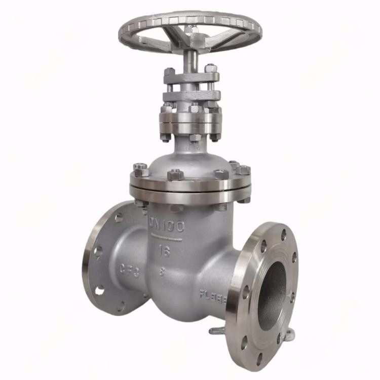 China non-rising stem gate valve in stainless steel